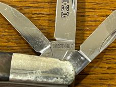 I*XL Wostenholm 6-Blade Congress Knife w/Black Lip MOP Scales Japan 