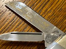 Fight'n Rooster Frank Buster Celebrated Cutlery Kentucky Cutlery Assoc Congress w/MOP Scales Germany Fight'n Rooster Frank Buster Celebrated Cutlery Kentucky Cutlery Assoc Congress w/MOP Scales Germany