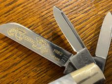 Fight'n Rooster Frank Buster 1982 Ltd Ed Kentucky Cutlery 6-Blade Congress w/MOP Scales SN#031 Germa Fight'n Rooster Frank Buster 1982 Ltd Ed Kentucky Cutlery 6-Blade Congress w/MOP Scales SN#031 Germa