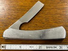 Honest Abe 1980's Stainless Steel "Kansas Cane Cutter" Razor Honest Abe 1980's Stainless Steel "Kansas Cane Cutter" Razor