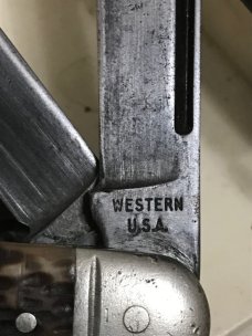Western large stockman 742 edc Western large stockman 742 edc