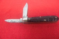 CASE XXs DOWN 1940-64 3" BONE JACK WITH CARBON PRE OWNED 1/2 STOP AND SNAP CASE XXs DOWN 1940-64 3" BONE JACK WITH CARBON PRE OWNED 1/2 STOP AND SNAP