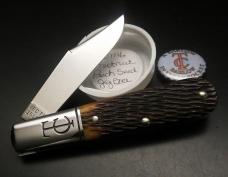 GEC #15 Tom's Choice TC Sawyer Barlow Clip Point Chestnut Jigged Bone SFO Charlie Campagna 151116 GEC #15 Tom's Choice TC Sawyer Barlow Clip Point Chestnut Jigged Bone SFO Charlie Campagna 151116