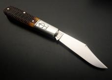 GEC #15 Tom's Choice TC Sawyer Barlow Clip Point Chestnut Jigged Bone SFO Charlie Campagna 151116 GEC #15 Tom's Choice TC Sawyer Barlow Clip Point Chestnut Jigged Bone SFO Charlie Campagna 151116