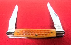 CASE XX 2006 MUSKRAT JIGGED ORANGE BONE FROM STORAGE EXTRA NICE CASE XX 2006 MUSKRAT JIGGED ORANGE BONE FROM STORAGE EXTRA NICE