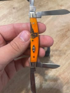 Case XX USA 2023 Persimmon Bone TIGER 1/500 Small Congress. Case XX USA 2023 Persimmon Bone TIGER 1/500 Small Congress.