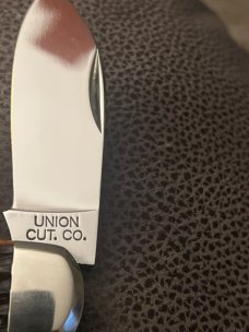 Vintage Union Cut Co Beatiful Reddish Bone Handle Sunfish/Toe Excellent Unused Condition