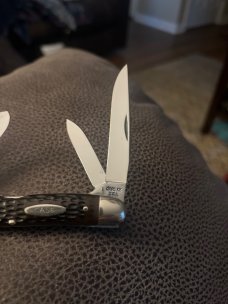 1974 Case XX USA 64047P Rare Derlin Handles For Flesh Only 4 Blade Punch Never Used Or Carried