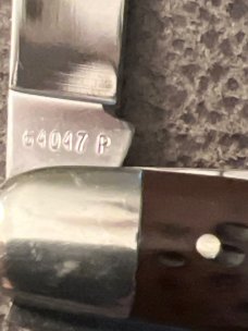 1974 Case XX USA 64047P Rare Derlin Handles For Flesh Only 4 Blade Punch Never Used Or Carried 1974 Case XX USA 64047P Rare Derlin Handles For Flesh Only 4 Blade Punch Never Used Or Carried