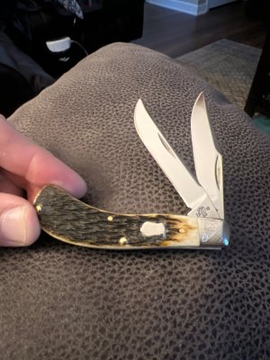 Rare Case Brothers Cutlery Co USA TB62110 SS Rare Encyclopedia LE #34 Tony Bose Saddlehorn Mint