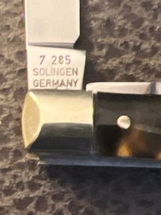 W R Case & Sons Bradford Pa 7 285 Solingen Germany Tortise Shell Handle Doctors Knife With 2 Blades