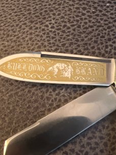 Bulldog Brand Solingen Germany Mother Of Pearl Handle Knife Limited Edition #178 With 2 Long Pull Bulldog Brand Solingen Germany Mother Of Pearl Handle Knife Limited Edition #178 With 2 Long Pull
