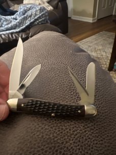 1974 Case XX USA 6 Dots 64047P Rare Derlin Handle 4 Blades Punch With For Flesh Only In Great Shape 1974 Case XX USA 6 Dots 64047P Rare Derlin Handle 4 Blades Punch With For Flesh Only In Great Shape