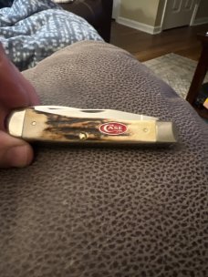2007 Case XX USA 5354GS SS Fat & Gnarly Stag Handle Trapper With Speer, Guthook & Saw Blade Like New 2007 Case XX USA 5354GS SS Fat & Gnarly Stag Handle Trapper With Speer, Guthook & Saw Blade Like New