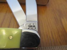 Case XX 2005  Yellow Delrin Stockman Pattern #  6318 CV 