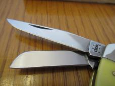 Case XX 2005  Yellow Delrin Stockman Pattern #  6318 CV 