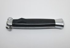 Vintage OTF Out the Front Automatic Switchblade Early K-108 - Smooth Black Handles Vintage OTF Out the Front Automatic Switchblade Early K-108 - Smooth Black Handles