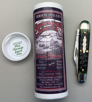 Great Eastern Cutlery, Tidioute. Shaffer Farm Whittler Knife. GEC (592322) New in The Tube. ...(#27)