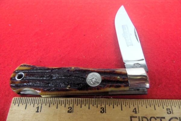 QUEEN CUTLERY CO TITUSVILLE #3L LOCKBACK AMBER BONE JACK D2 STEEL MINT BEAUTY WITH SNAP QUEEN CUTLERY CO TITUSVILLE #3L LOCKBACK AMBER BONE JACK D2 STEEL MINT BEAUTY WITH SNAP