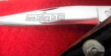 QUEEN CUTLERY CO TITUSVILLE #20 AMBER BONE 5" PH-D2 TOOL STEEL MINT TEXAS TOOTHPICK YEAR?