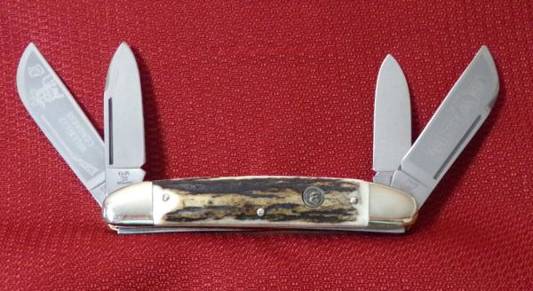 BERTRAM CUTLERY HEN & ROOSTER 224DS BIG CONGRESS GENUINE STAG 2010 HILLBILLY CONGRESS CHECK OR M.O. BERTRAM CUTLERY HEN & ROOSTER 224DS BIG CONGRESS GENUINE STAG 2010 HILLBILLY CONGRESS CHECK OR M.O.