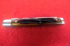 QUEEN CUTLERY CO TITUSVILLE #96 DOCTORS KNIFE AMBER BONE STAG TOOL STEEL MINT YR.UNKNOWN QUEEN CUTLERY CO TITUSVILLE #96 DOCTORS KNIFE AMBER BONE STAG TOOL STEEL MINT YR.UNKNOWN