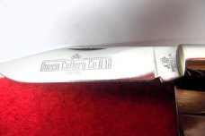 QUEEN CUTLERY CO TITUSVILLE #40 GUNSTOCK JACK AMBER BONE STAG TOOL STEEL MINT YR.UNKNOWN QUEEN CUTLERY CO TITUSVILLE #40 GUNSTOCK JACK AMBER BONE STAG TOOL STEEL MINT YR.UNKNOWN