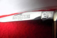 QUEEN CUTLERY CO TITUSVILLE #66 MUSKRAT AMBER BONE STAG TOOL STEEL MINT YR.UNKNOWN QUEEN CUTLERY CO TITUSVILLE #66 MUSKRAT AMBER BONE STAG TOOL STEEL MINT YR.UNKNOWN
