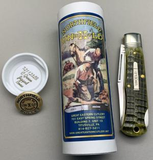 Great Eastern Cutlery, Northfield UN-X-LD Bullet (721123LB) ...............New in The Tube. ..(961) 