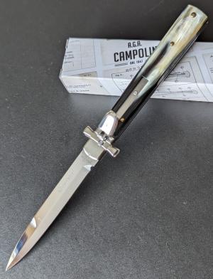 NIB AGA CAMPOLIN BRAZILIAN HORN DOMINUS 23CM-9" BAYONET AUTO