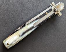 NIB AGA CAMPOLIN BRAZILIAN HORN DOMINUS 23CM-9" BAYONET AUTO NIB AGA CAMPOLIN BRAZILIAN HORN DOMINUS 23CM-9" BAYONET AUTO