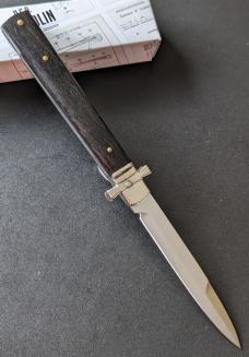NIB AGA CAMPOLIN EBONY WOOD DOMINUS 23CM-9" BAYONET AUTO NIB AGA CAMPOLIN EBONY WOOD DOMINUS 23CM-9" BAYONET AUTO