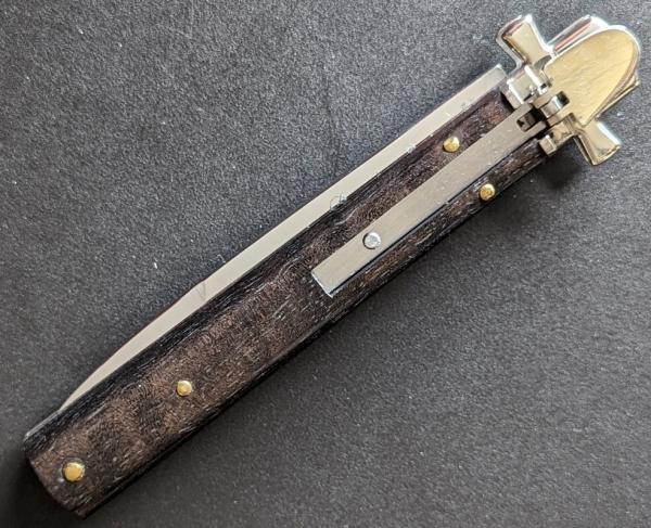 NIB AGA CAMPOLIN EBONY WOOD DOMINUS 23CM-9" BAYONET AUTO NIB AGA CAMPOLIN EBONY WOOD DOMINUS 23CM-9" BAYONET AUTO