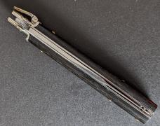NIB AGA CAMPOLIN EBONY WOOD DOMINUS 23CM-9" BAYONET AUTO NIB AGA CAMPOLIN EBONY WOOD DOMINUS 23CM-9" BAYONET AUTO