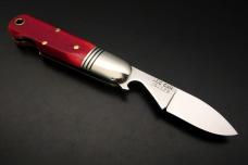 Great Eastern Cutlery #25 EO Beerlow Red Sawcut Bone GEC Easy Open 252123 Great Eastern Cutlery #25 EO Beerlow Red Sawcut Bone GEC Easy Open 252123