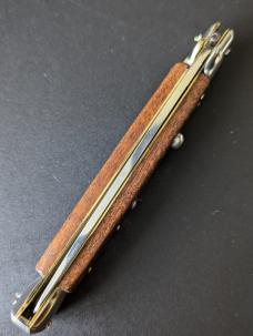 GIOVANNI BELTRAME 28CM 11" FLAT BLADE AUTO IN PALISANDER WOOD ...NEW GIOVANNI BELTRAME 28CM 11" FLAT BLADE AUTO IN PALISANDER WOOD ...NEW