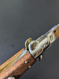 GIOVANNI BELTRAME 28CM 11" FLAT BLADE AUTO IN PALISANDER WOOD ...NEW GIOVANNI BELTRAME 28CM 11" FLAT BLADE AUTO IN PALISANDER WOOD ...NEW