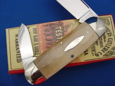 Case XX Classic Sunfish/Toenail Genuine Mastodon Bark Ivory Knife Prototype