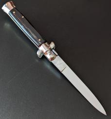 NOS GIOVANNI BELTRAME 23CM-9 INCH FLAT BLADE BUFFALO HORN STILETTO NOS GIOVANNI BELTRAME 23CM-9 INCH FLAT BLADE BUFFALO HORN STILETTO