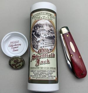 Great Eastern Cutlery, Northfield UN-X-LD Old Sheffield Jack (392222). New in The Tube. ......(941) 