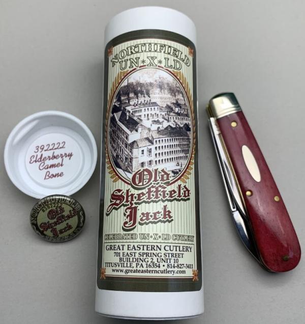 Great Eastern Cutlery, Northfield UN-X-LD Old Sheffield Jack (392222). New in The Tube. ......(941) Great Eastern Cutlery, Northfield UN-X-LD Old Sheffield Jack (392222). New in The Tube. ......(941)