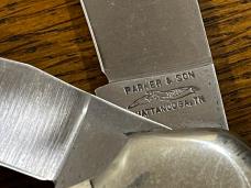 Parker & Son K409 2-Blade Folding Hunter w/Stag Scales Japan Parker & Son K409 2-Blade Folding Hunter w/Stag Scales Japan