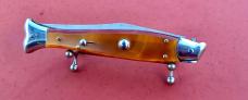 AKC acrylic orange Scaled Fish Picklock AKC acrylic orange Scaled Fish Picklock