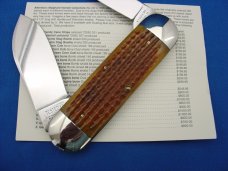 Case XX Classic Sunfish/Toenail Genuine Brown Corn Cob Bone Knife With Elephant Etch Case XX Classic Sunfish/Toenail Genuine Brown Corn Cob Bone Knife With Elephant Etch