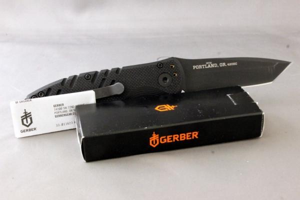 GERBER 08722 PROPEL Automatic Knife, Tanto Blade, G-10 Handles, NIB, Free Shipping