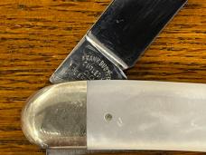 Fight'n Rooster Ltd Ed 1980 "Middle Tennessee Knife Collectors" Toothpick w/MOP Scales SN#034 German Fight'n Rooster Ltd Ed 1980 "Middle Tennessee Knife Collectors" Toothpick w/MOP Scales SN#034 German