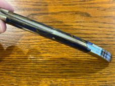 Fight'n Rooster Ltd Ed 1997 "Texas" Toothpick Knife w/Blue Swirl Celluloid Scales PROTOTYPE Germany Fight'n Rooster Ltd Ed 1997 "Texas" Toothpick Knife w/Blue Swirl Celluloid Scales PROTOTYPE Germany
