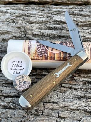 GEC ** TIDIOUTE 871223 OIL WELL SUCKER WOOD KNIFE
