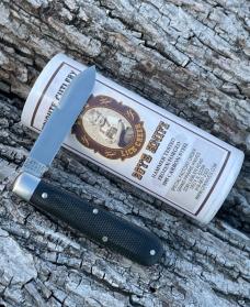 GEC ** TIDIOUTE SFO 142116 BLACK CANVAS MICARTA BOYS KNIFE GRAND PRAIRIE KNIVES - ONLY 50 MADE