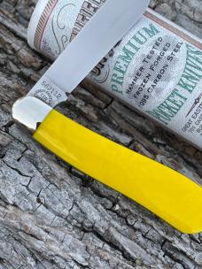 GEC ** TIDIOUTE NKCA 562112 SMOOTH YELLOW YOUTH KNIFE GEC ** TIDIOUTE NKCA 562112 SMOOTH YELLOW YOUTH KNIFE